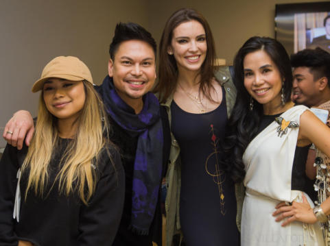 Jessica Sanchez (American Idol), Marc Nicolas (Emmy award winning TV producer), Krista Kleiner (Ms. Philippines), Dr. Tess