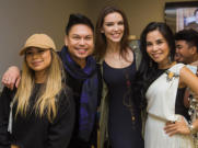 Jessica Sanchez (American Idol), Marc Nicolas (Emmy winning producer), Krista Kleiner (Ms. Philippines), Dr. Tess